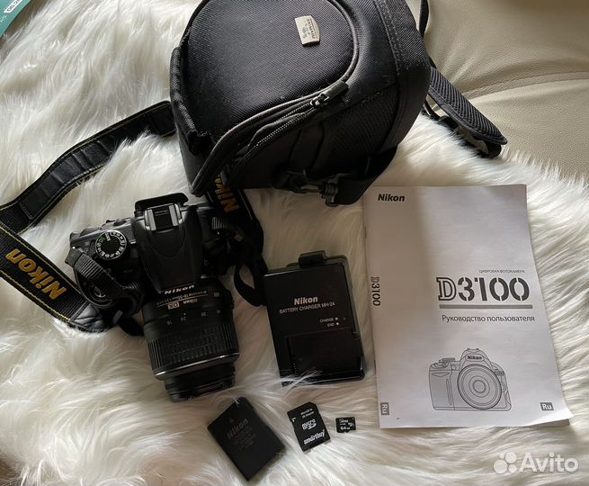 Зеркальный фотоаппарат Nikon D3100 kit 18-55mm