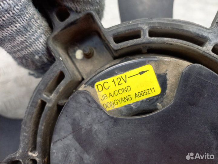 Вентилятор радиатора Kia Rio 2 JB 1.4 G4EE 95 Л.С