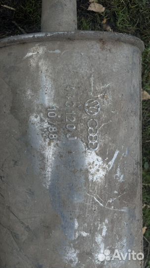 Выхлопная трасса ауди 100