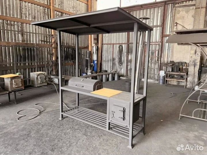 Мангал беседка