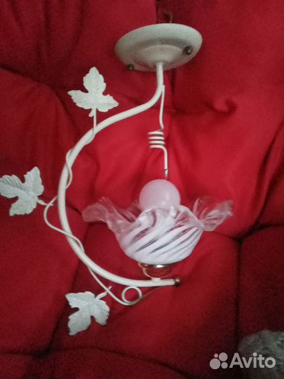 Люстра потолочная бу
