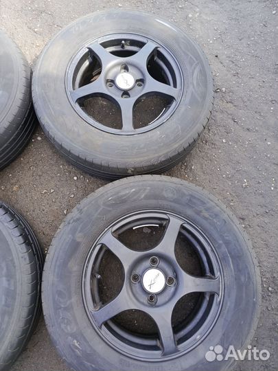 Колеса в сборе 185/75 r14, 4*100