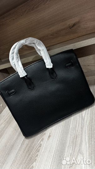 Сумка женская Hermes birkin 35 серебро