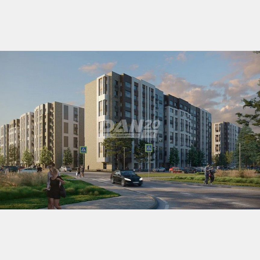 Квартира-студия, 24,8 м², 1/9 эт.