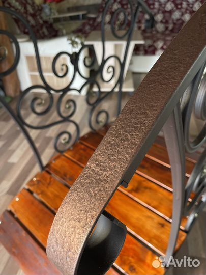 Мостик для сада кованый