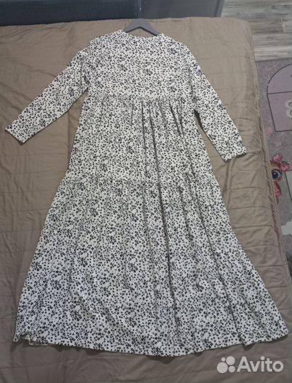 Платье макси свободный крой