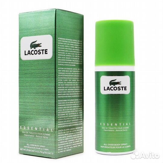 Lacoste Live Lacoste Fragrances 125 ml мужская туалетная вода+Дезодорант в подарок