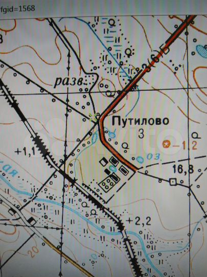 Участок 1,69 га (СНТ, ДНП)