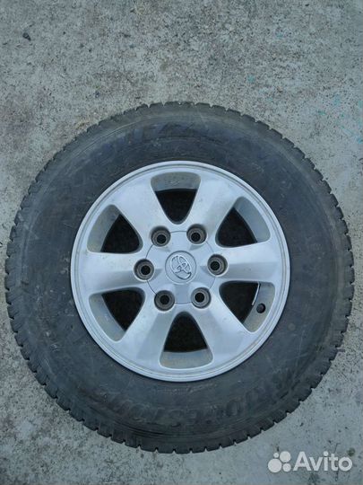 Колеса R 195/80 15 LT, зима, бриджстоун, бу