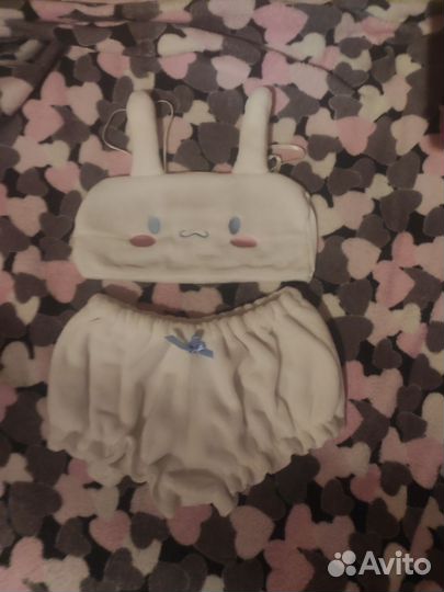 Плюшевая пижама М