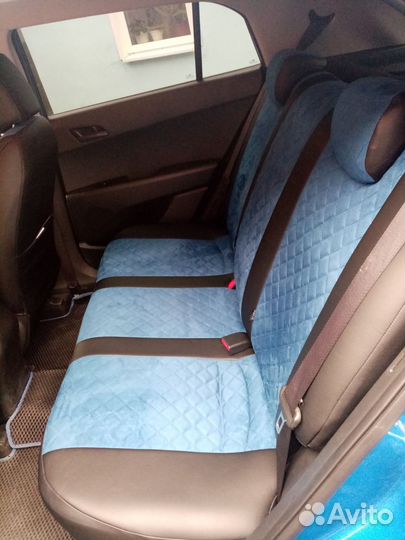 Чехолы на сиденья хундай крета. 2016-2021г,в