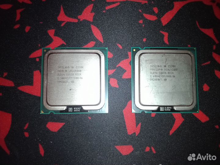 Процессоры 775 сокет. 1, 2 ядра. Цена за все