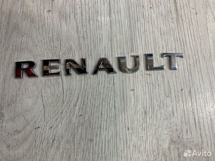 Надпись монограмма буква renault kaptur Лев