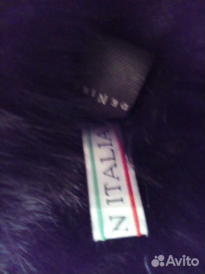 Пальто мужское кожанное на натуральном меху