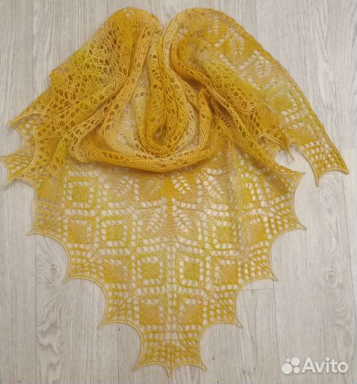 Платок шаль шерсть