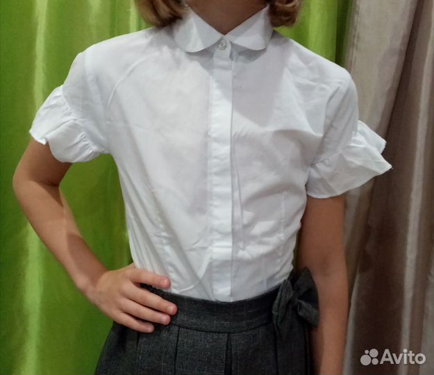 Школьные блузки 128, 134 см