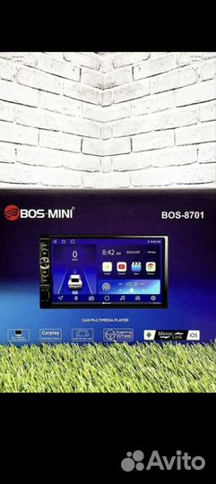 Автомагнитола 2DIN Андройд BOS-mini