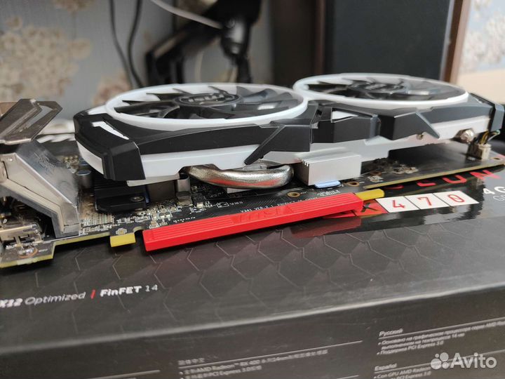 Видеокарта RX 470 4gb