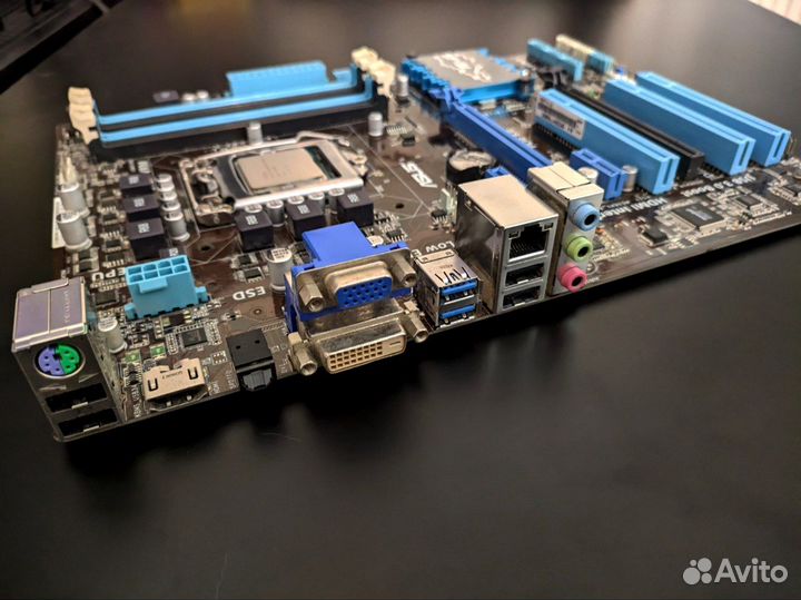 Топовая asus P8Z77-V LX материнская плата lga1155