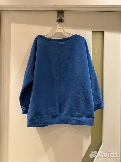 Свитшот Твое синий, размер XS