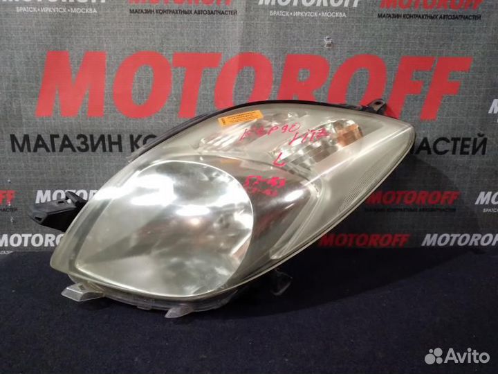 Фара левая Тойота Витц SCP90 52-169 (1 модел А875