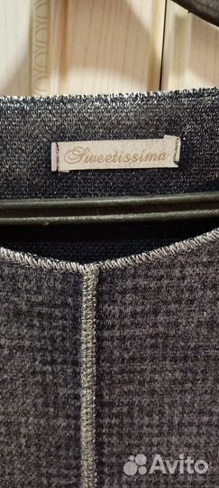 Платье-туника трикотажное Турция 48размер