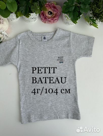 Petit Bateau 104 футболка, новая