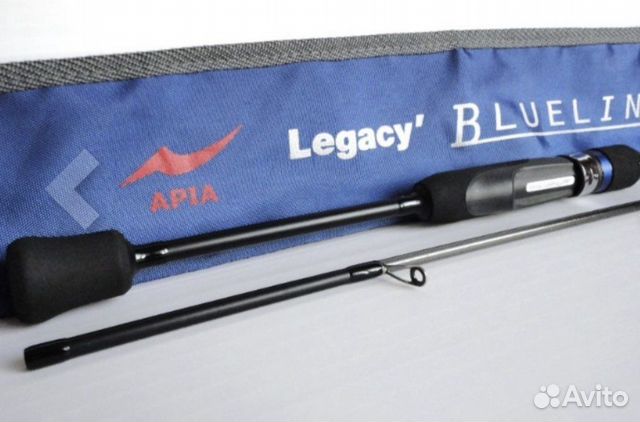 Спиннинг Apia legacy blue line купить в Москве | Хобби и отдых | Авито