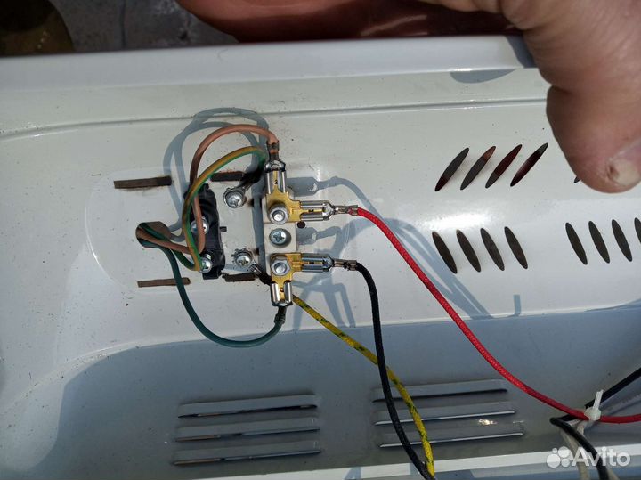 Обогреватель на запчасти