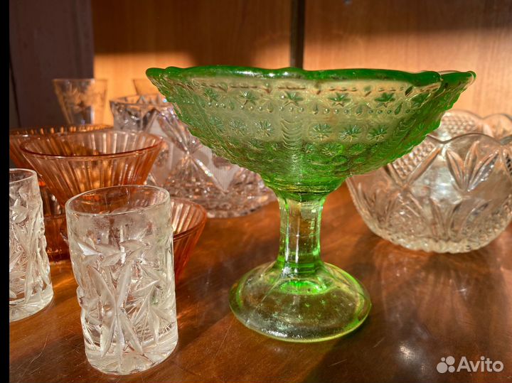 Посуда СССР, хрусталь/стекло