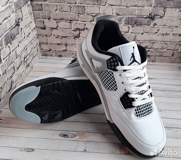 Кроссовки nike AIR jordan 4 retro, 2 расцветки