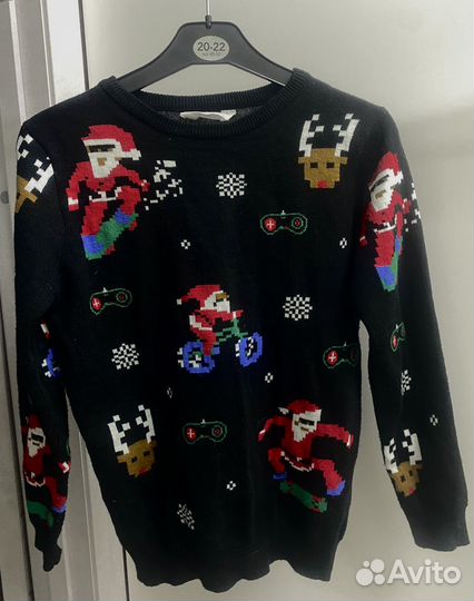 Детский новогодний свитер