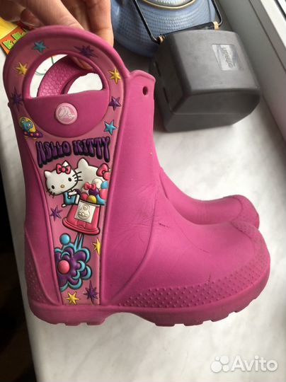 Crocs c8 сапоги