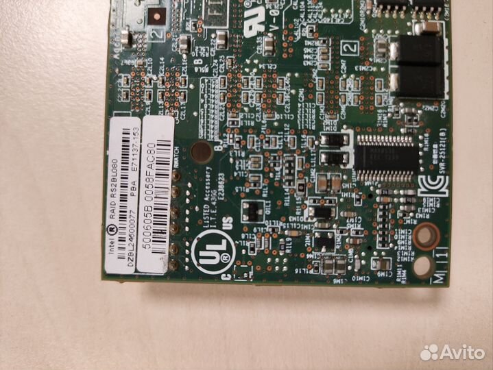 Raid-контроллер Intel RS2BL080 на 8 дисков SATA