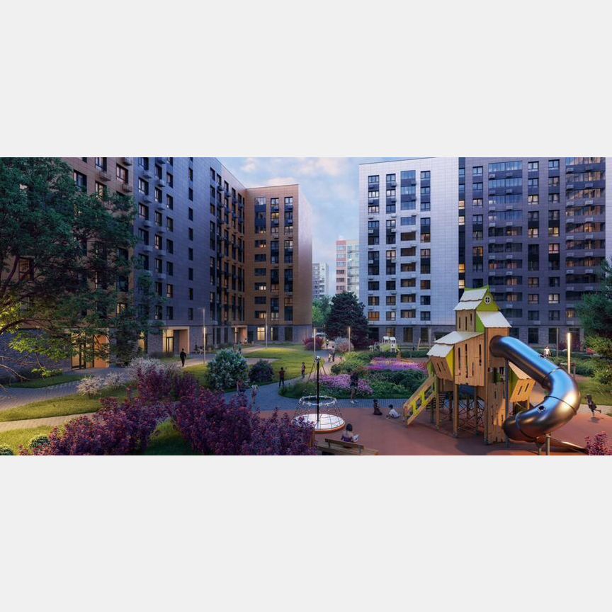 2-к. квартира, 53,2 м², 1/14 эт.