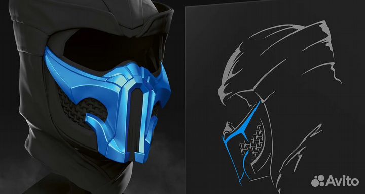 Маска Саб-Зиро из коллекционное издание