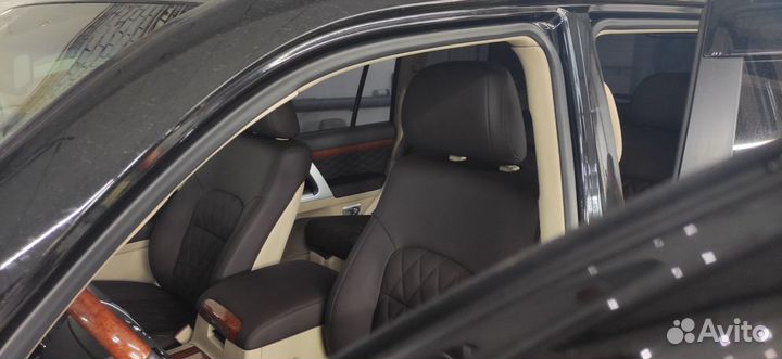 Кожаный салон сиденья Toyota Land Cruiser 200