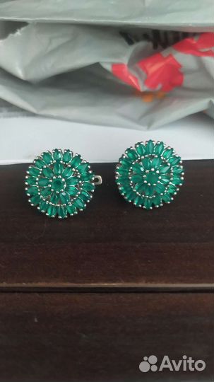 Серьги серебро