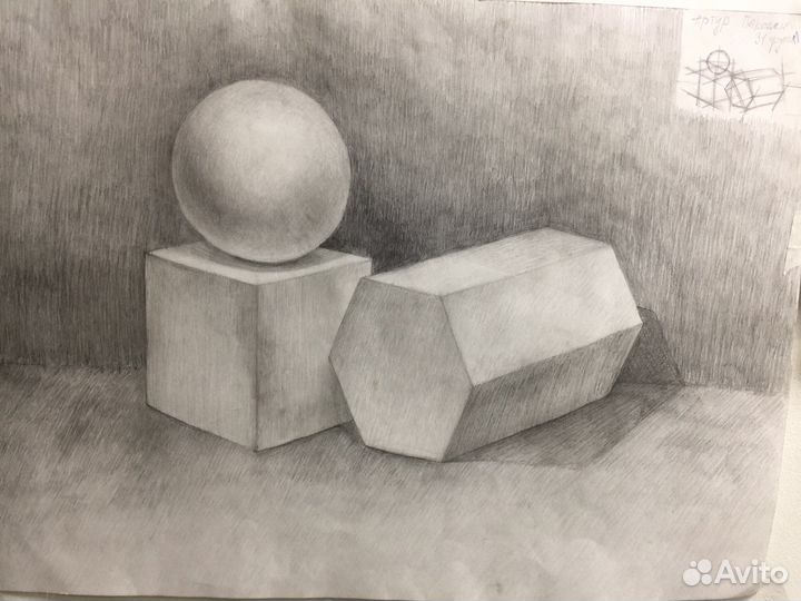 Академический рисунок живопись