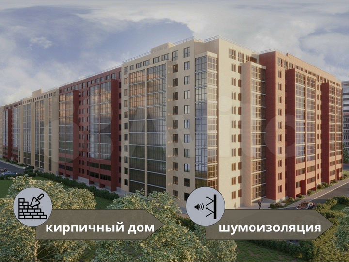 4-к. квартира, 96,8 м², 4/10 эт.