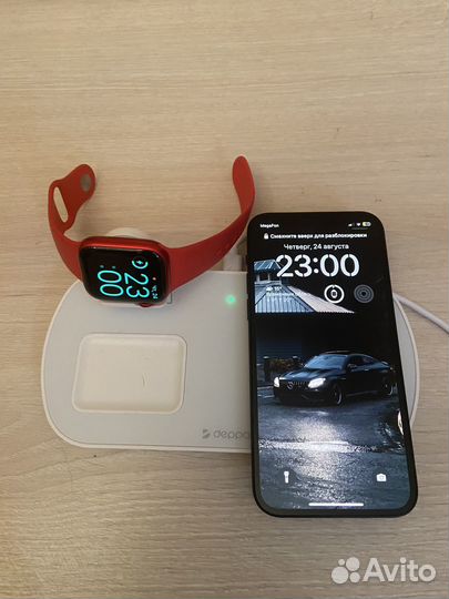 Беспроводная зарядка 3 в 1 для apple