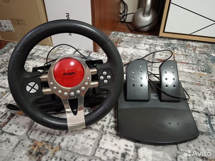Руль и педали для компьютера