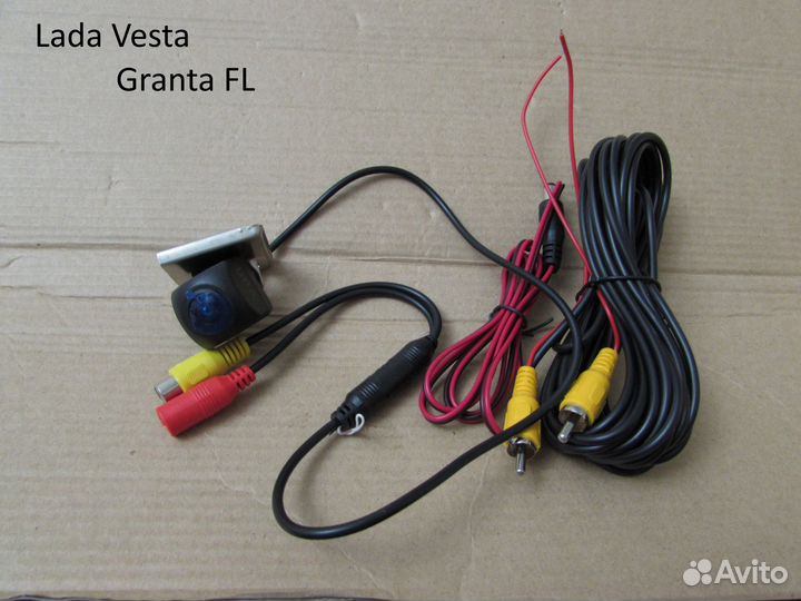 Камера заднего вида на Ладу с диодами