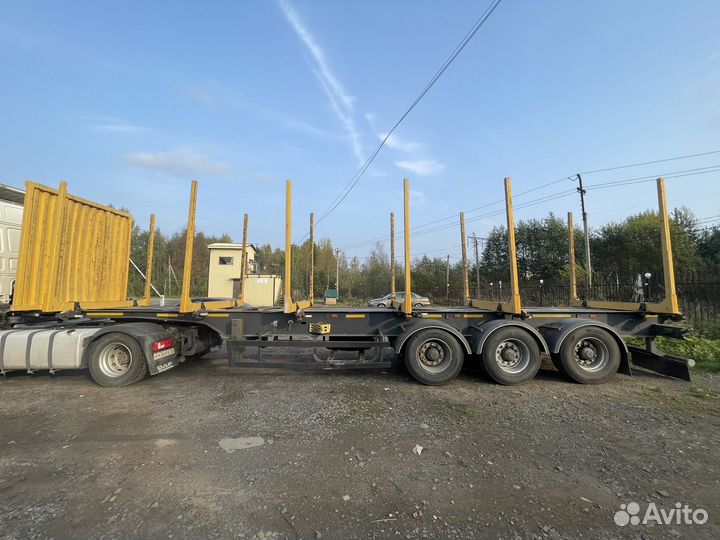 Полуприцеп лесовоз (сортиментовоз) Тонар L3 (9445), 2018