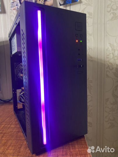 Игровой компьютер в сборе
