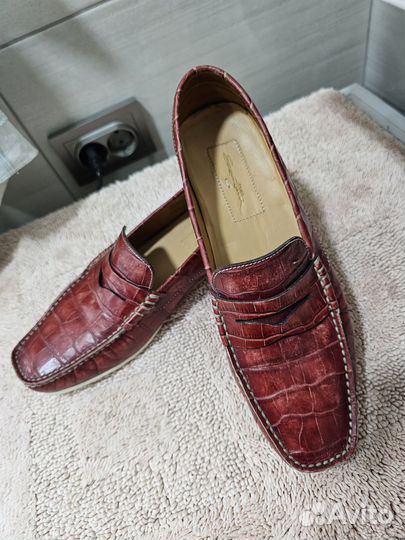 Мокасины Santoni. Италия. Оригинал