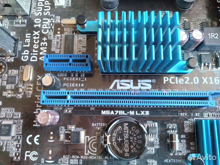 Мат.плата asus M5A78L-M LX3+ процессор AMD FX-8120