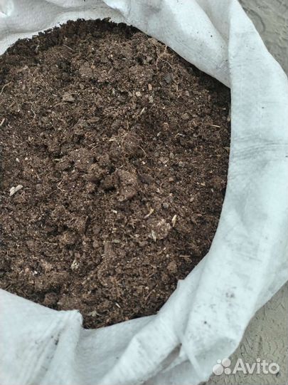 Перегной в мешках