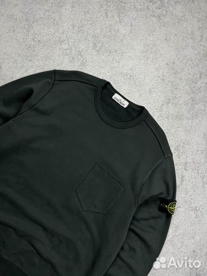 Свитшот Stone Island Pocket Crew Neck Sweatshirt