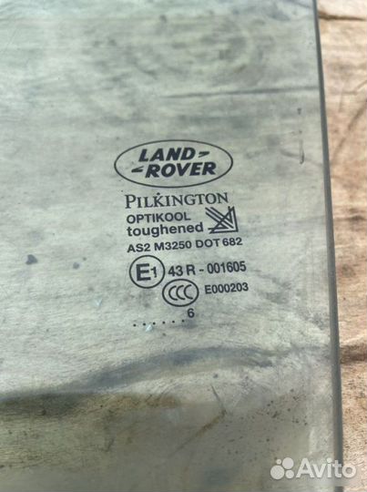 Стекло двери переднее левое Land Rover Range Rover